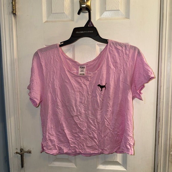 PINK Victoria's Secret Tops - PINK Victoria's Secret Light Pink Sleepwear